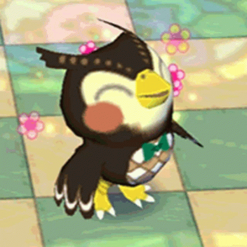 blathers smiling
